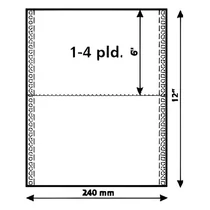 Leporelló STARPRINT 240/2 példány VR2-24/6" 900 garnitúra/doboz Leporelló STARPRINT 240/2 példány VR2-24/6" 900 garnitúra/doboz