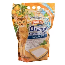 Macskaalom PANZI silica narancs illattal 3,8 l Macskaalom PANZI silica narancs illattal 3,8 l