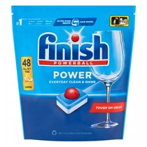 Mosogatógép tabletta FINISH Powerball citrom 48 db