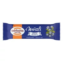 Müzliszelet CERBONA áfolyás joghurtos bevonóval 20 g