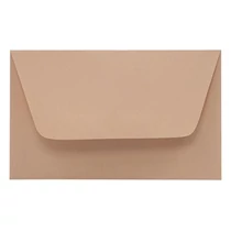 Névjegyboríték színes KASKAD enyvezett 70x105mm 16 mokka 50 darabos