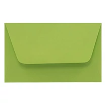 Névjegyboríték színes KASKAD enyvezett 70x105mm 66 lime zöld 50 darabos