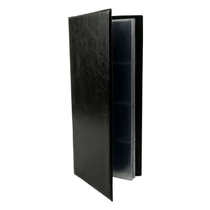 Névjegytartó Maxi pvc borítású karton 80 darabos fekete Névjegytartó Maxi pvc borítású karton 80 darabos fekete