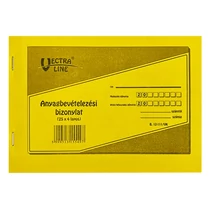 Nyomtatvány anyag bevételezési bizonylat VECTRALINE 25x4 8 tételes Nyomtatvány anyag bevételezési bizonylat VECTRALINE 25x4 8 tételes