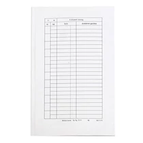 Nyomtatvány bérfizetési boríték fehér Nyomtatvány bérfizetési boríték fehér