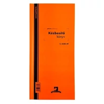 Nyomtatvány kézbesítőkönyv PÁTRIA 292x140mm 100 lapos Nyomtatvány kézbesítőkönyv PÁTRIA 292x140mm 100 lapos