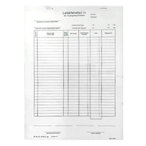 Nyomtatvány leltárfelviteli ív áru és göngyöleg felvételére VECTRALINE 50x3 Nyomtatvány leltárfelviteli ív áru és göngyöleg felvételére VECTRALINE 50x3