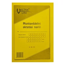Nyomtatvány munkavédelmi oktatási napló VECTRALINE A/4 álló Nyomtatvány munkavédelmi oktatási napló VECTRALINE A/4 álló