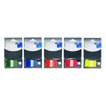 Oldaljelölő GLOBAL Notes Info Flags 7728-81 műanyag 25x43 mm transparens/kék