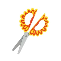 Olló iskolai FIORELLO GR-1509 virágos fogó rész kerekített 15cm Olló iskolai FIORELLO GR-1509 virágos fogó rész kerekített 15cm