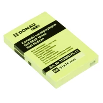 Öntapadós jegyzettömb DONAU ECO 51x76 mm 100 lap sárga Öntapadós jegyzettömb DONAU ECO 51x76 mm 100 lap sárga