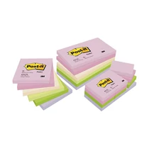 Öntapadós jegyzettömb 3M Post-It 76x127mm 6556SSR Super Sticky Rió 90 lap