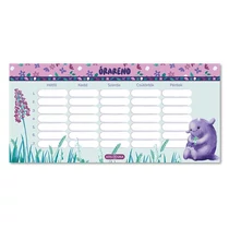 Órarend ARS UNA egylapos kétoldalas Mon Mignon