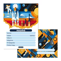 Partimeghívó ARS UNA 10 ív+10 db boríték Gravity Partimeghívó ARS UNA 10 ív+10 db boríték Gravity