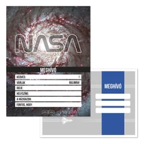 Partimeghívó ARS UNA 10 ív+10 db boríték Nasa 5562