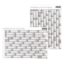 Plakátnaptár TOPTIMER T100 éves B/1 976x686mm kétoldalas 2026.