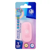 Radír ASTRA ovál pasztell bliszteres Radír ASTRA ovál pasztell bliszteres