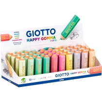 Radír GIOTTO Happy Gomma ceruza formájú pasztell színek Radír GIOTTO Happy Gomma ceruza formájú pasztell színek