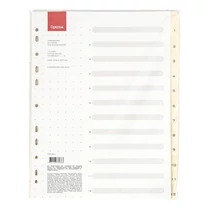 Regiszter OPTIMA A/4 karton 1-12