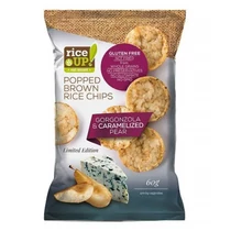 Rizschips RICE UP gorgonzola sajtos 60 g