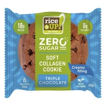 Rizskeksz RICE UP Zero collagen-protein triplacsoki 60 g Rizskeksz RICE UP Zero collagen-protein triplacsoki 60 g