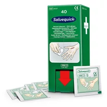 Sebtisztító kendő adagoló Salvequick 40 darabos Sebtisztító kendő adagoló Salvequick 40 darabos