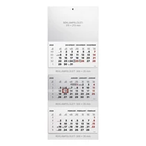 Speditőr naptár TOPTIMER T070 3 tömbös 3 havi üres fejrész 2026.