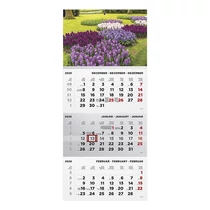 Speditőr naptár TOPTIMER T072 1 tömbös 3 havi Kert 2026. Speditőr naptár TOPTIMER T072 1 tömbös 3 havi Kert 2026.