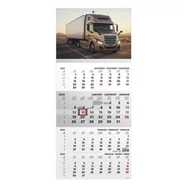 Speditőr naptár TOPTIMER T079 1 tömbös 4 havi Kamion 2026. Speditőr naptár TOPTIMER T079 1 tömbös 4 havi Kamion 2026.