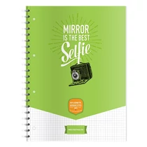 Spirálfüzet kockás ICO Student Art A/4 70 lapos Spirálfüzet kockás ICO Student Art A/4 70 lapos