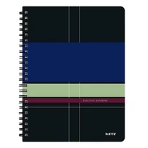 Spirálfüzet kockás LEITZ A/4 80 lapos Executive PP Spirálfüzet kockás LEITZ A/4 80 lapos Executive PP