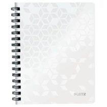 Spirálfüzet vonalas LEITZ Wow A/5 80 lapos fehér
