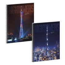 Spirálfüzet vonalas ARS UNA Hightower A/4 60 lapos Spirálfüzet vonalas ARS UNA Hightower A/4 60 lapos