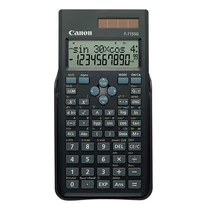 Számológép tudományos CANON F-715SG fekete 250 funkciós 2 soros 10+2 digit Számológép tudományos CANON F-715SG fekete 250 funkciós 2 soros 10+2 digit