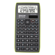 Számológép tudományos SENCOR SEC-150 240 funkciós 2 soros 10+2 digit zöld
