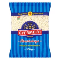 Száraztészta dörzstarhonya GYERMELYI 4 tojásos 500 g Száraztészta dörzstarhonya GYERMELYI 4 tojásos 500 g
