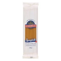 Száraztészta spagetti GYERMELYI teljes kiőrlésű durum 500 g