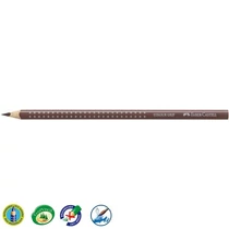 Színes ceruza FABER-CASTELL Grip 2001 háromszögletű sötét barna Színes ceruza FABER-CASTELL Grip 2001 háromszögletű sötét barna