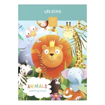 Színező könyv CREATIVE Animals 40 lapos