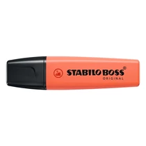 Szövegkiemelő STABILO Boss Original Pastel 1-5mm halvány koral piros Szövegkiemelő STABILO Boss Original Pastel 1-5mm halvány koral piros