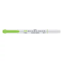 Szövegkiemelő kétvégű ZEBRA Mildliner cool & refined 1,4-4,0 mm zöld