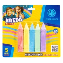 Táblakréta ASTRA FUN jumbo szögletes hegyezett 5 szín/bliszter Táblakréta ASTRA FUN jumbo szögletes hegyezett 5 szín/bliszter