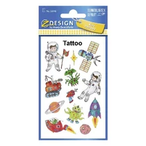 Tetoválás matrica AVERY űrhajós Tetoválás matrica AVERY űrhajós