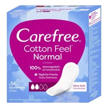 Tisztasági betét CAREFEE Cotton fresh 56 darabos