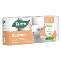 Toalettpapír TENTO Balsam coconut 8 tekercses 3 rétegű