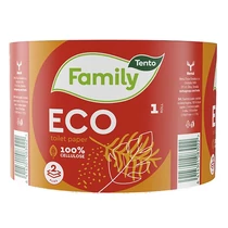Toalettpapír TENTO Family economy rec. 68 m 1 tekercses 2 rétegű