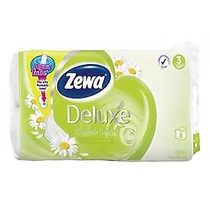 Toalettpapír ZEWA Deluxe 3 rétegű 8 tekercses Camomile Toalettpapír ZEWA Deluxe 3 rétegű 8 tekercses Camomile