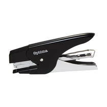 Tűzőgép OPTIMA kalauz 20 lap No.10 fekete Tűzőgép OPTIMA kalauz 20 lap No.10 fekete