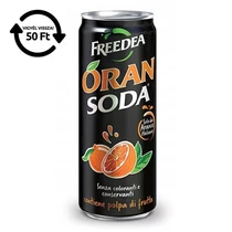 Üdítőital szénsavas LEMON SODA narancs 0,33 L DRS