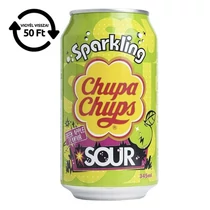 Üdítőital szénsavas CHUPA CHUPS Zöldalma 345 ml DRS